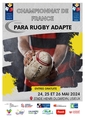 Affiche cf para rugby adapte 2024