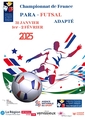 Affiche cf para futsal adapte 2025