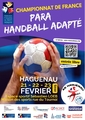 Affiche cf para handball adapte 2025
